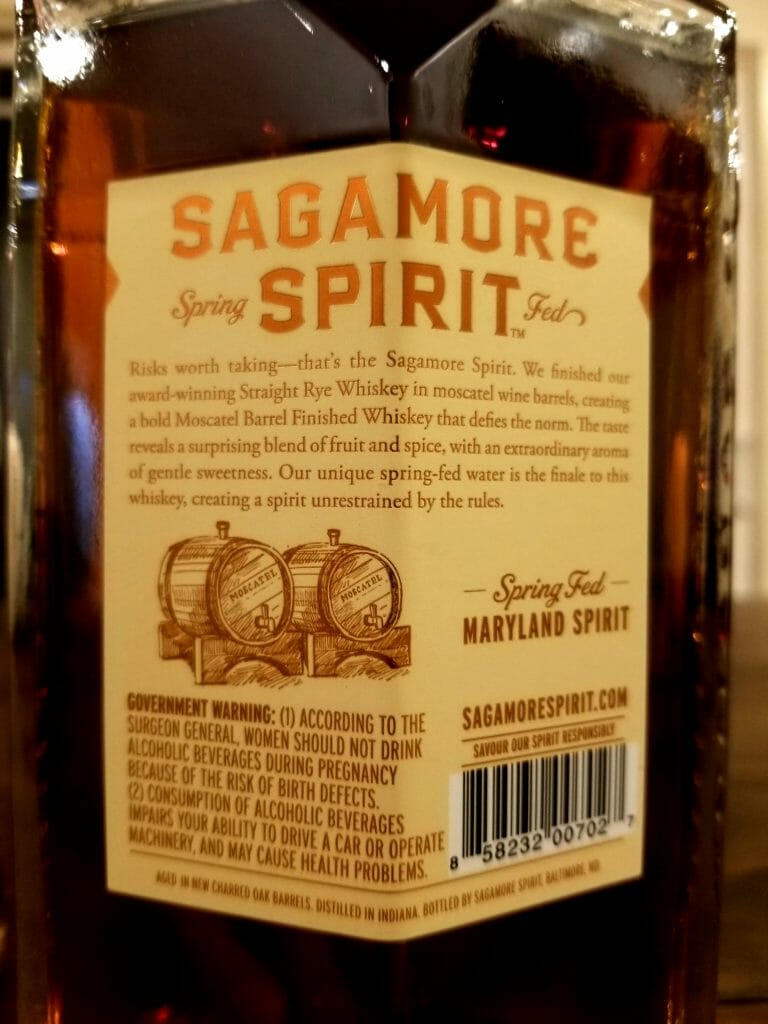 Sagamore Spirit Rye Review 3