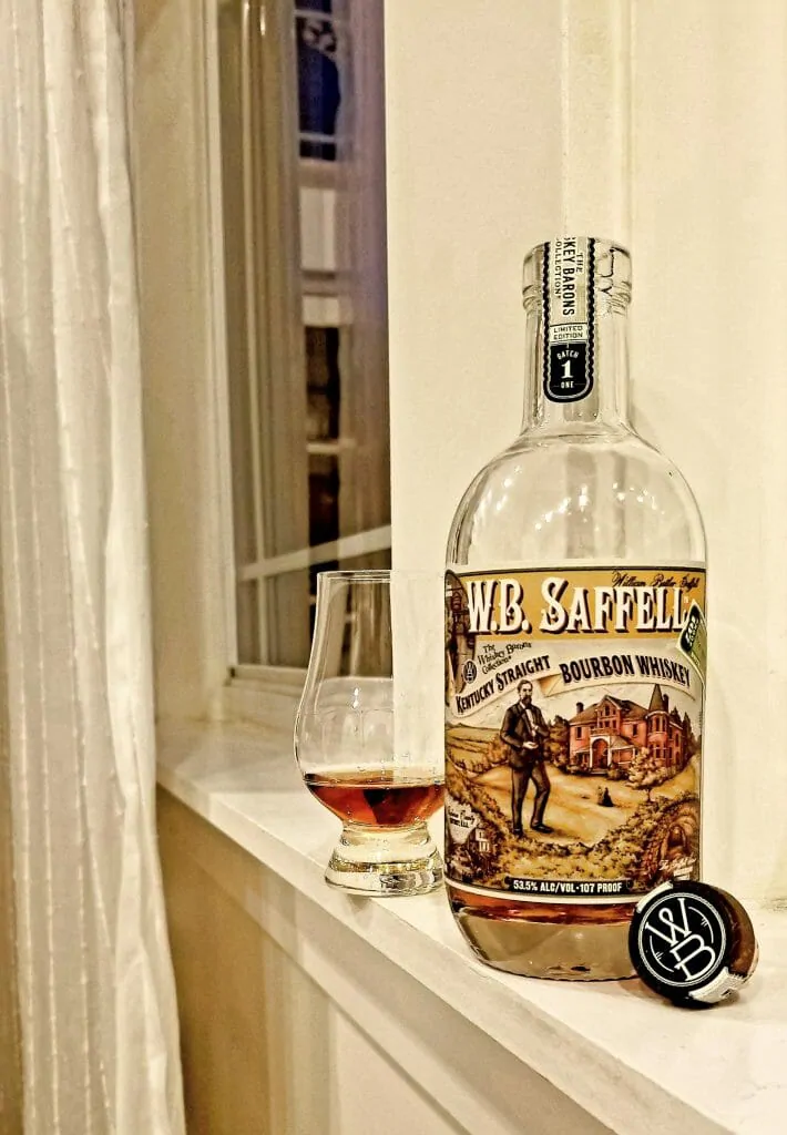 W.B. Saffell Straight Kentucky Bourbon Whiskey Review. 3