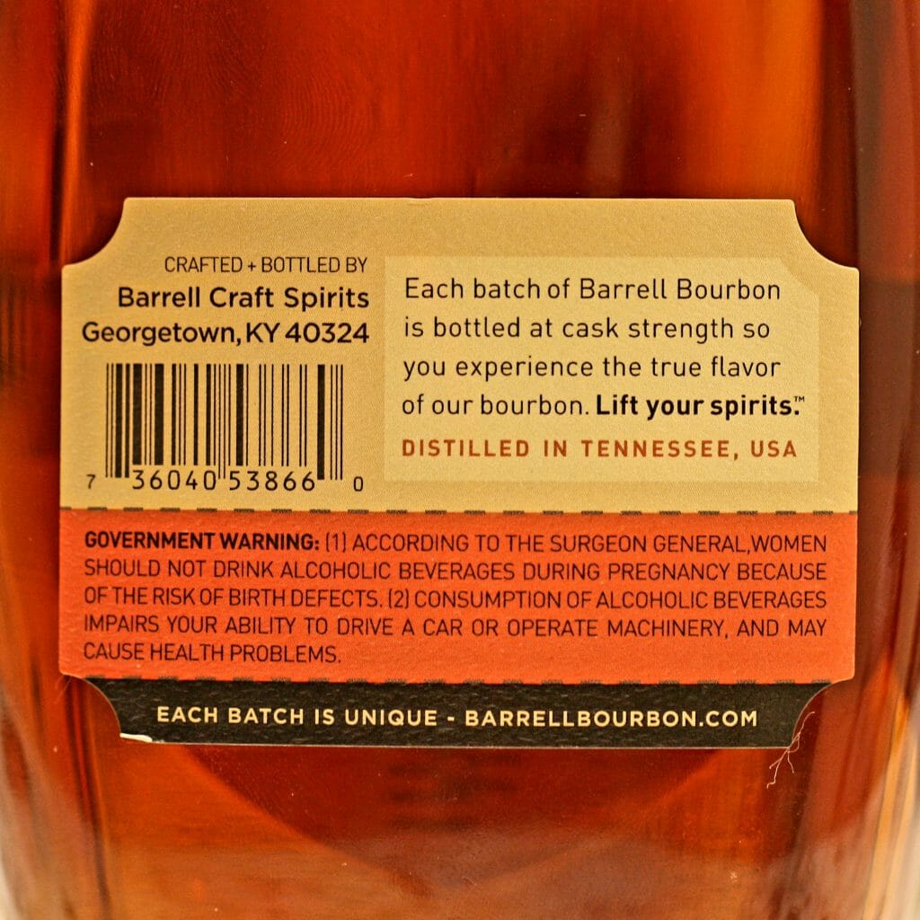 Barrell bourbon batch 009_1