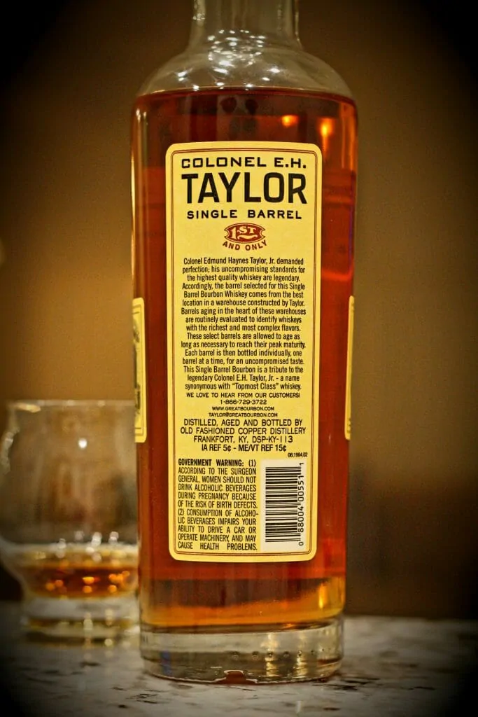 EH Taylor Single Barrel