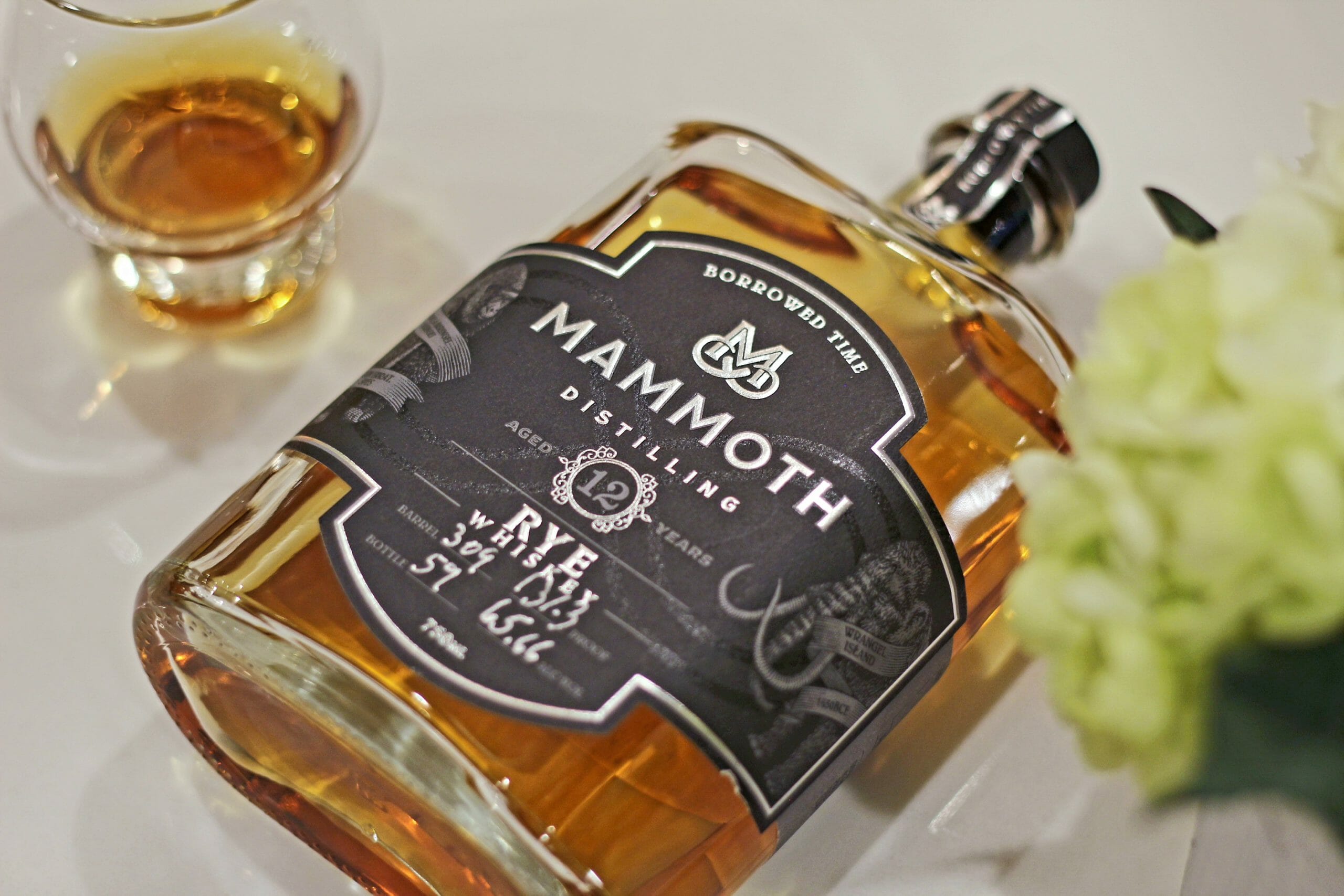 Mammoth Distilling 12 Year Old Rye Whiskey Single Barrel “Honey”
