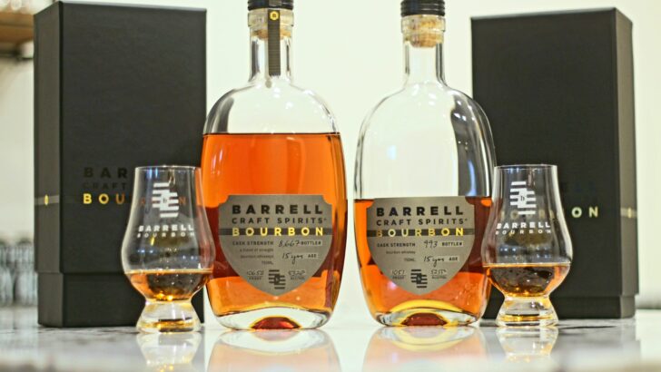 Barrell Craft Spirits 15 Year Bourbon Comparison (2018 Release vs 2019 Release) Joint Review