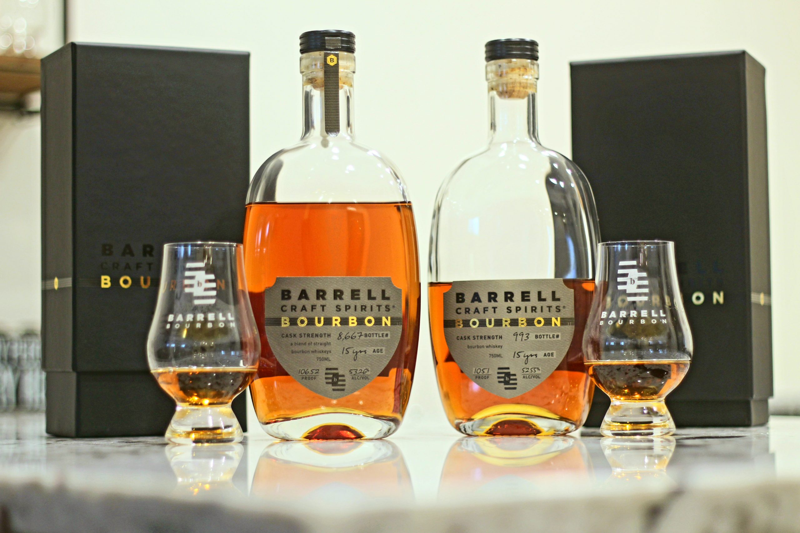 Barrell Craft Spirits 15 Year Bourbon Comparison (2018 Release vs 2019 Release) Joint Review