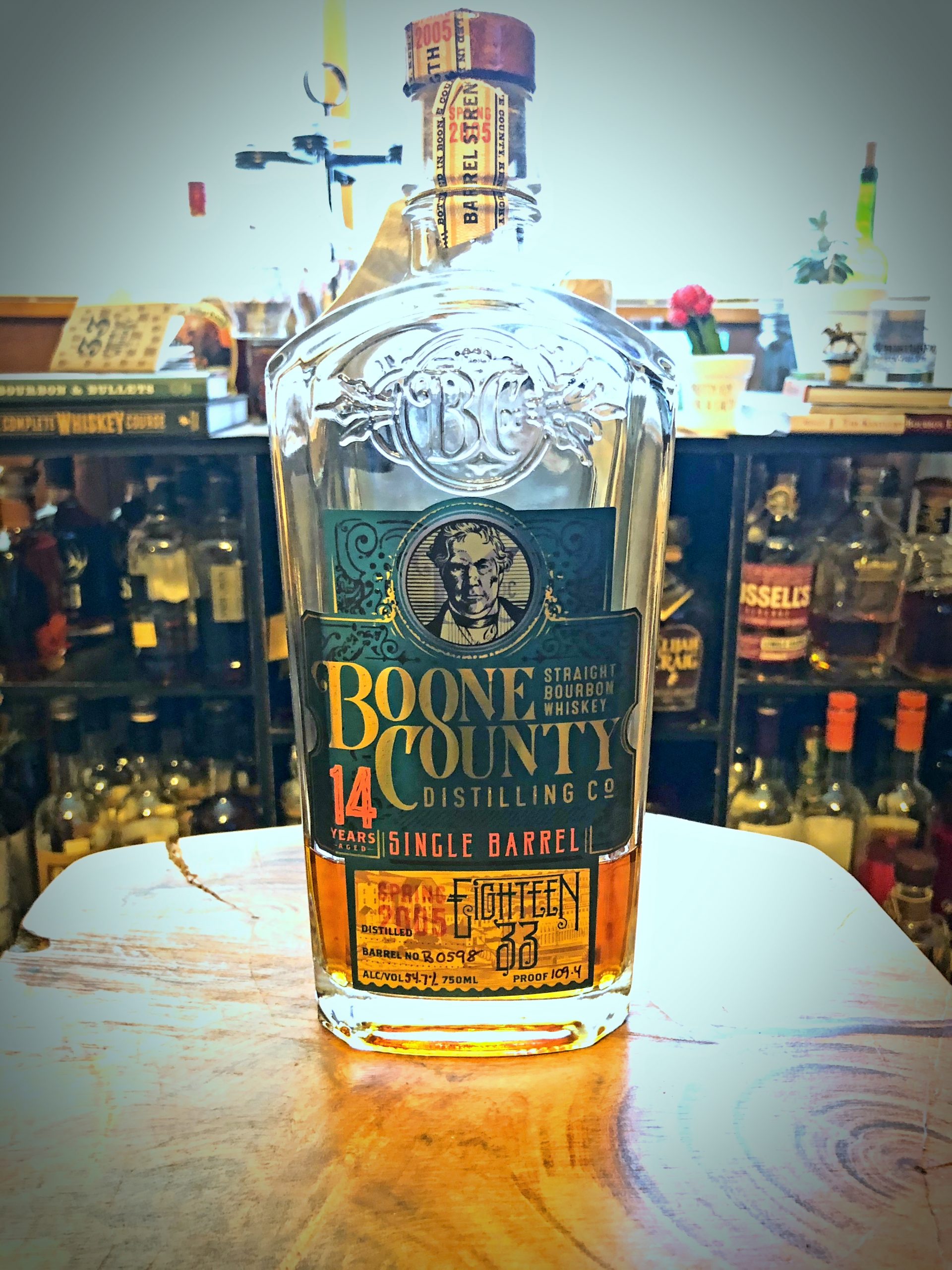 Boone County 14 Year Old Single Barrel Bourbon (Barrel B0598) Review