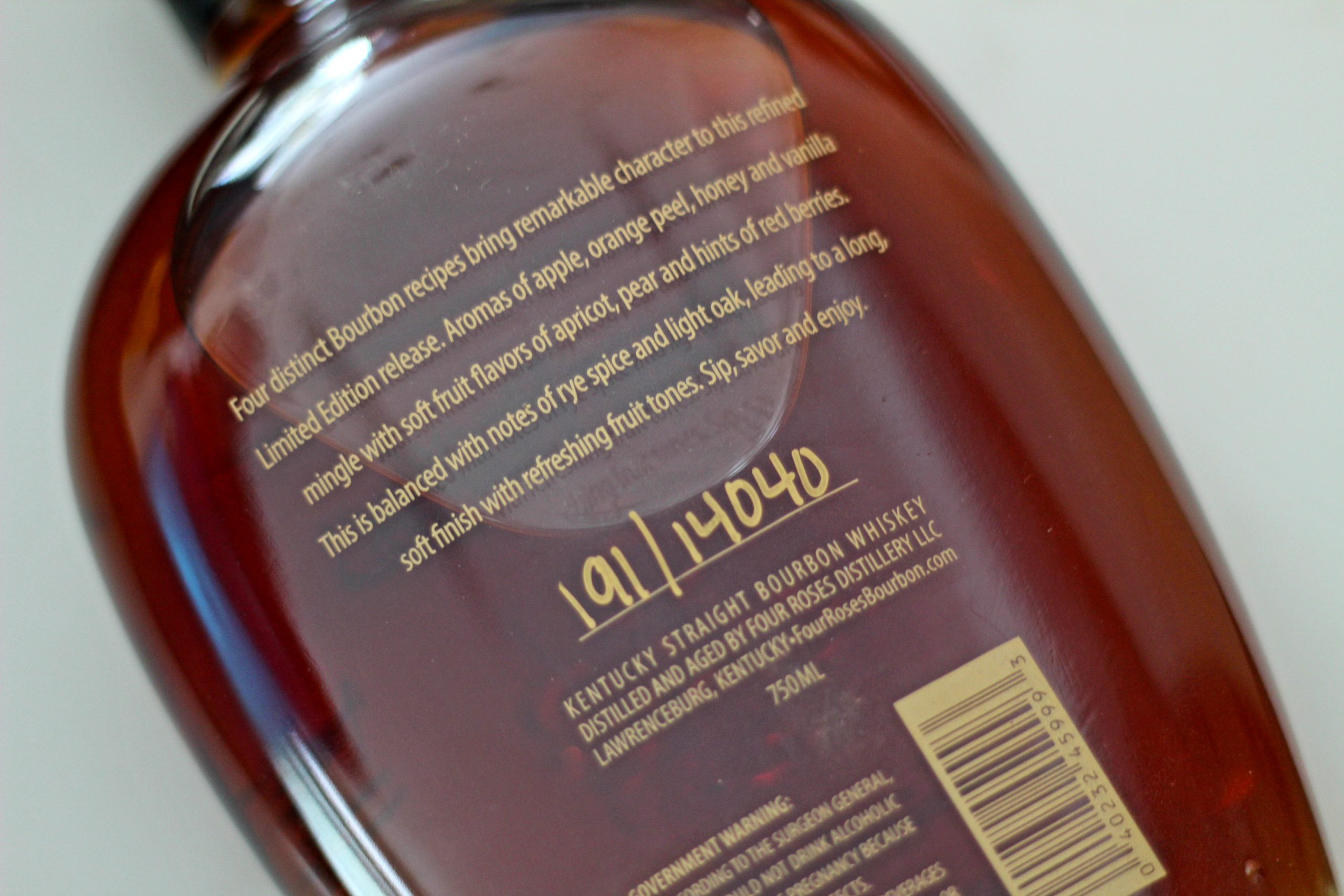 Four Roses Small Batch Limited Edition (2020) Review - Bourbon Culture