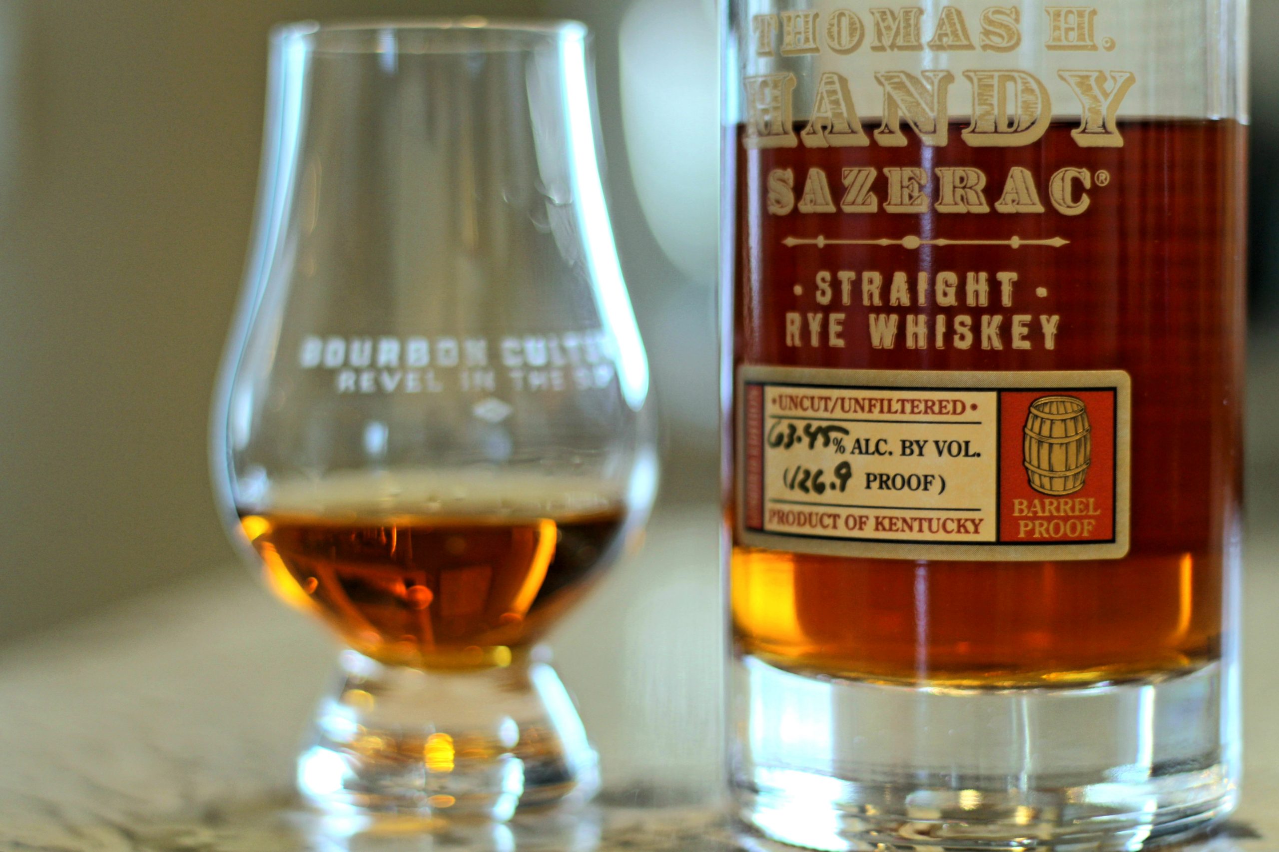 Thomas H. Handy Rye Whiskey (2015, 126.9 proof) Review