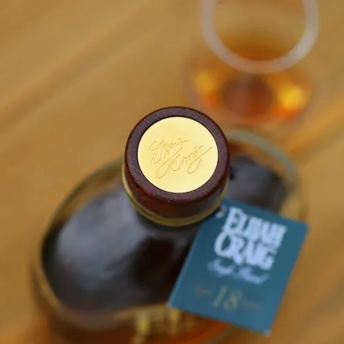 Elijah Craig 18 year cork