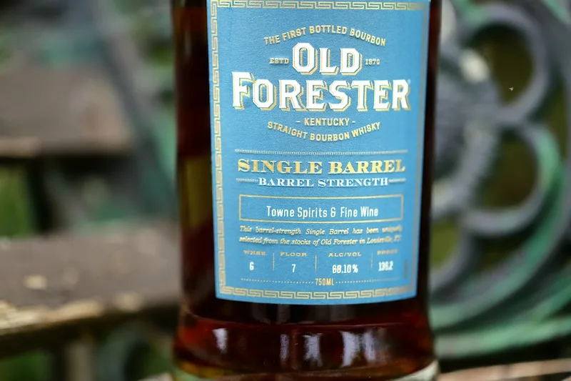 Old Forester Single Barrel Barrel Strength Bourbon Zoom