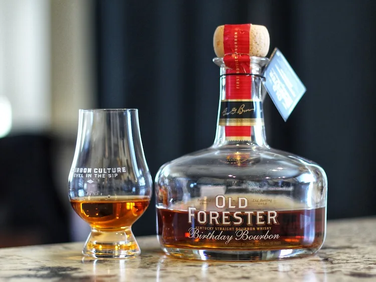 Old Forester Birthday Bourbon 2012 cover picture