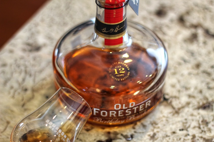 Old Forester Birthday Bourbon 2012 top