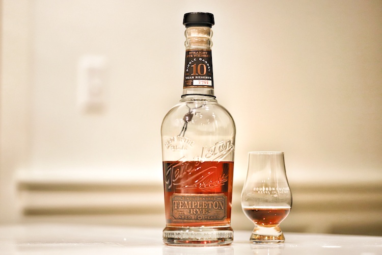 Templeton 10 Year Reserve Rye Whiskey cover pic