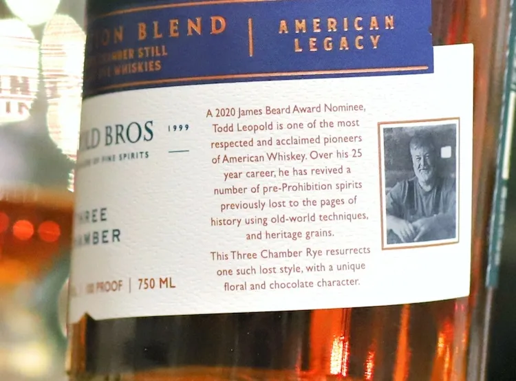 Dickel Leopold Bros Collaboration rye zoom 1