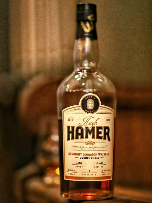 Hugh Hamer Bourbon Double Oaked Vertical 