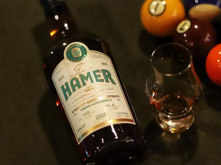 Hugh Hamer Bourbon rum barrel finish flat