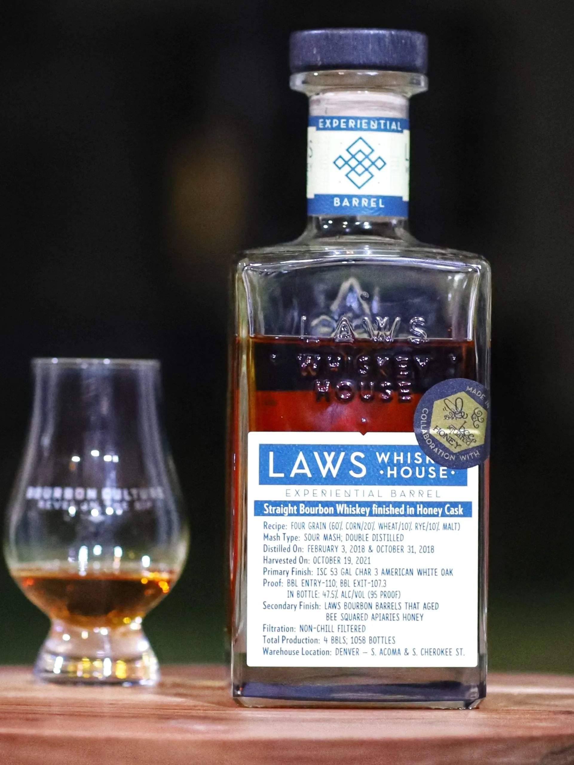 Four Grain Straight Bourbon - Cask Strength – Laws Whiskey House