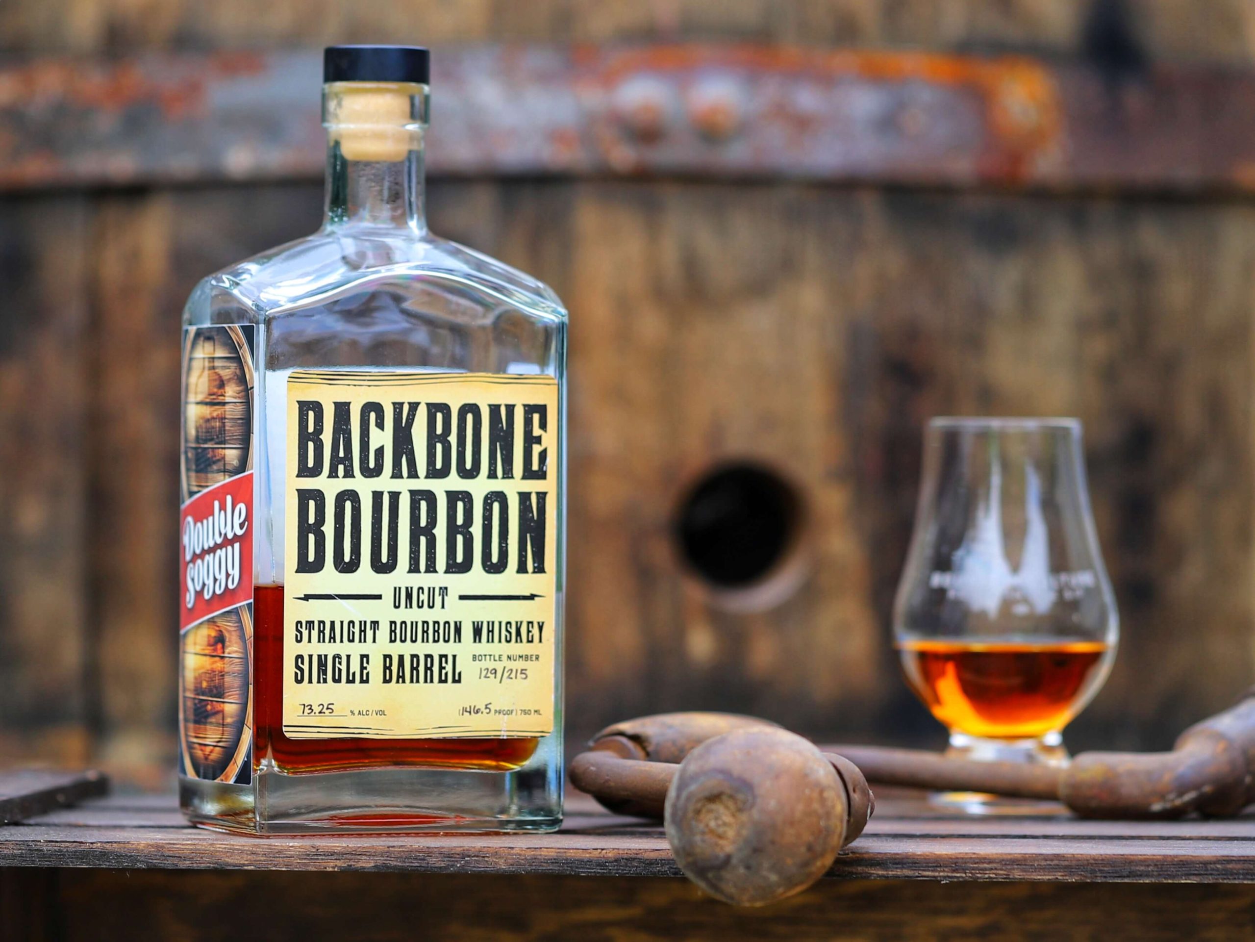 Backbone Bourbon Company Single Barrel Bourbon (Brinkman’s Wine & Spirits, Double Soggy)