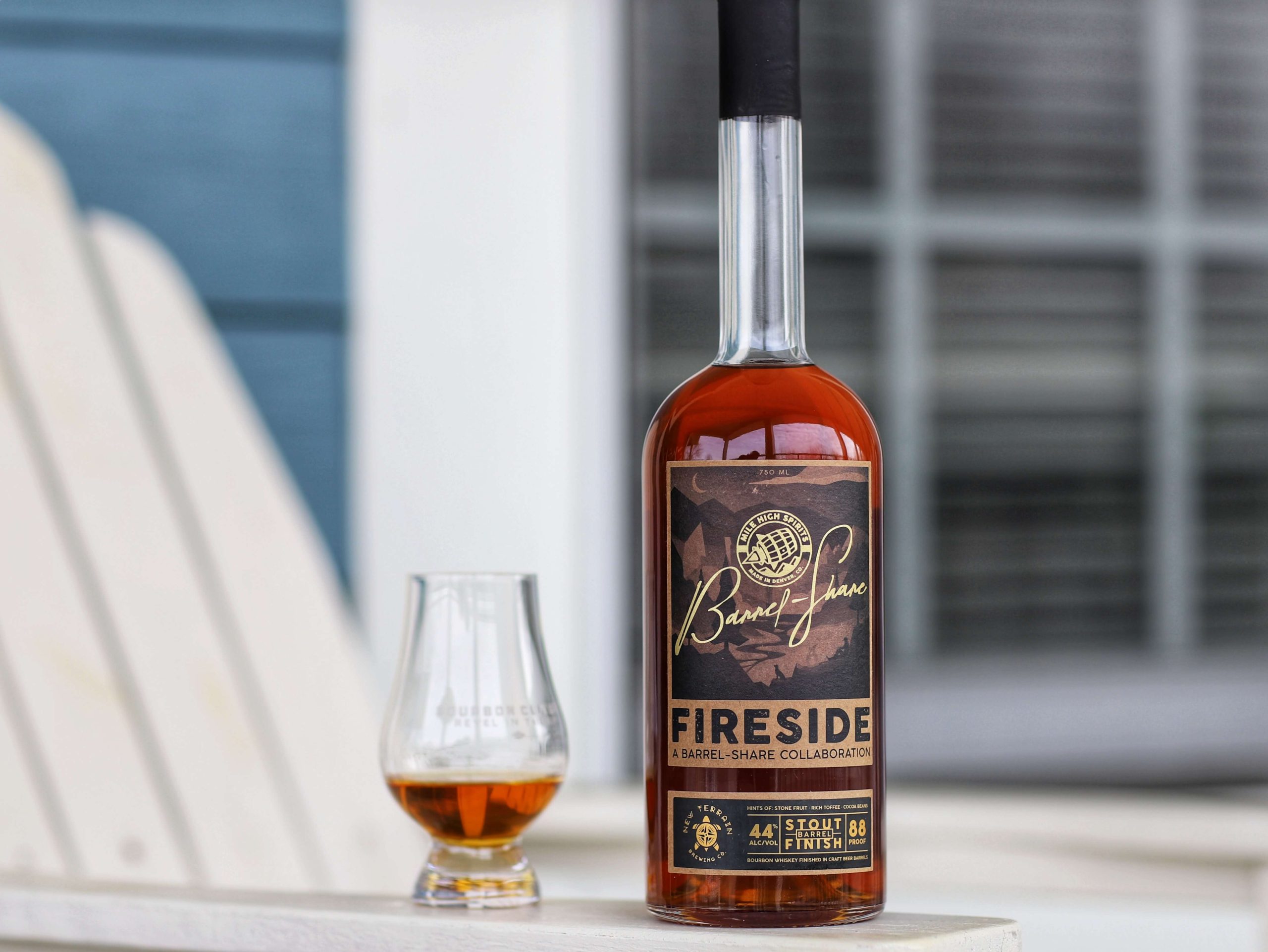 Mile High Spirits Fireside Stout Finished Bourbon (New Terrain Barrel Share) Review
