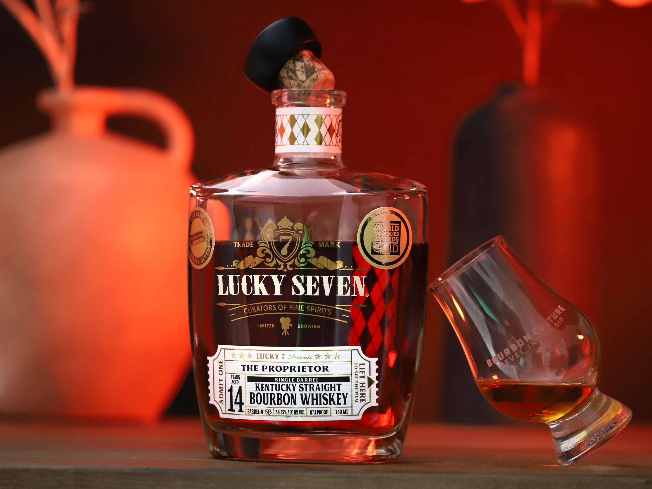 Lucky Seven 14 Year Old Single Barrel Kentucky Bourbon (Bourbon Street Liquors pick)