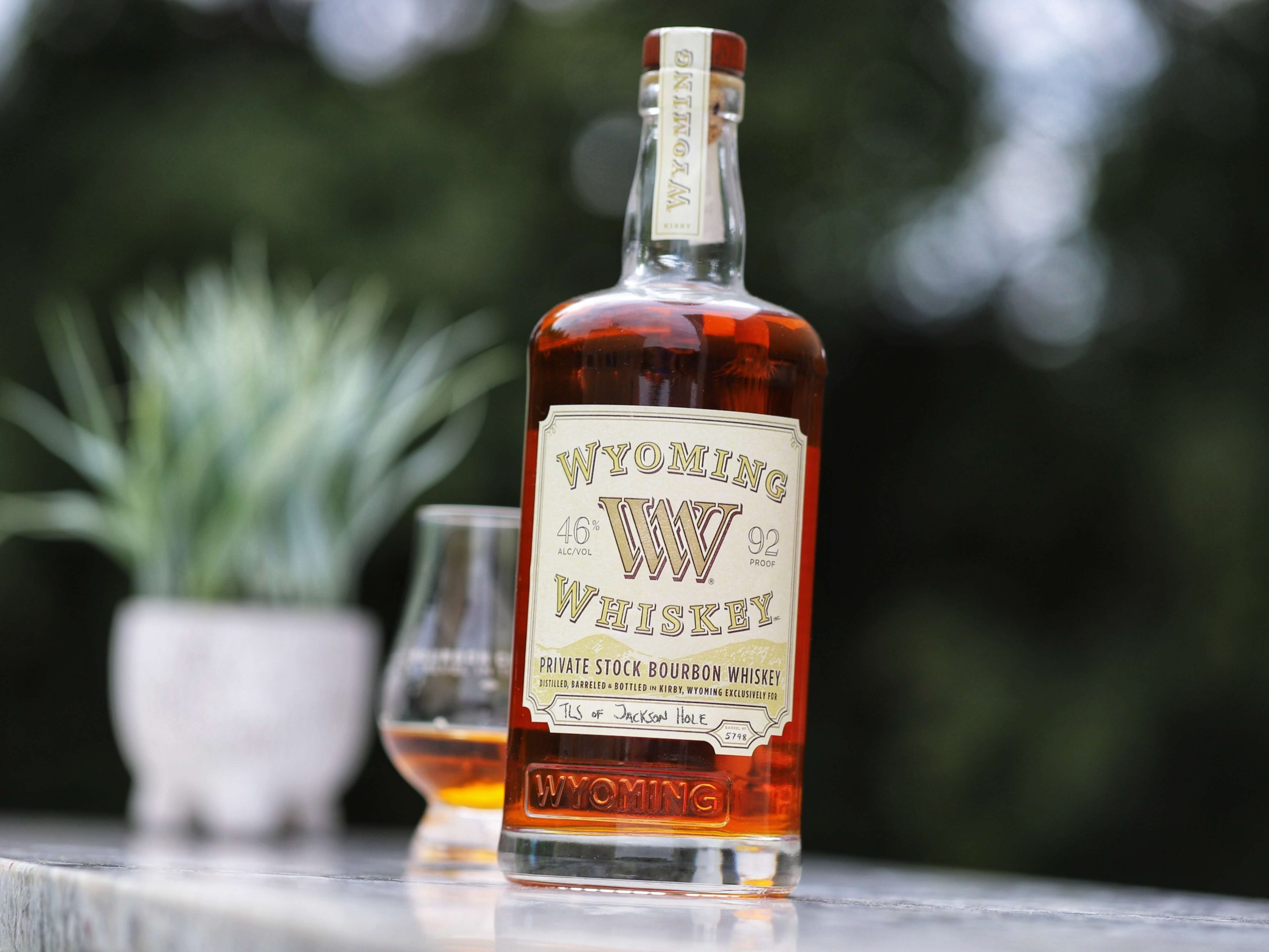 Wyoming Whiskey Private Stock Bourbon Whiskey (TLS of Jackson Hole, Barrel 5798)