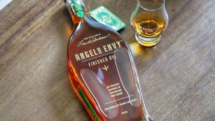 Angel’s Envy Rye Whiskey finished in Caribbean Rum Casks