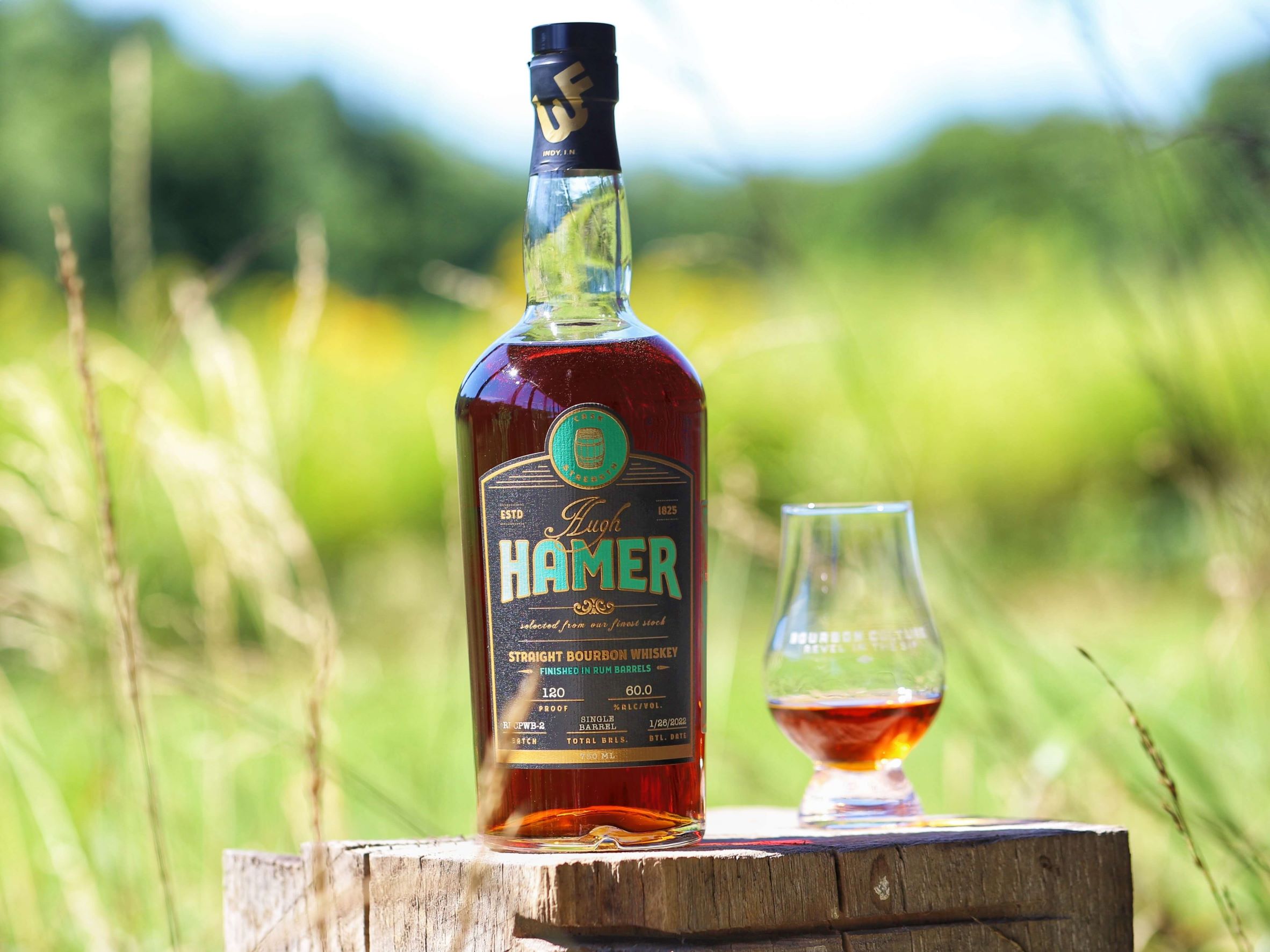 Hugh Hamer Single Barrel Rum Finished Bourbon (Rural Inn, 2022)