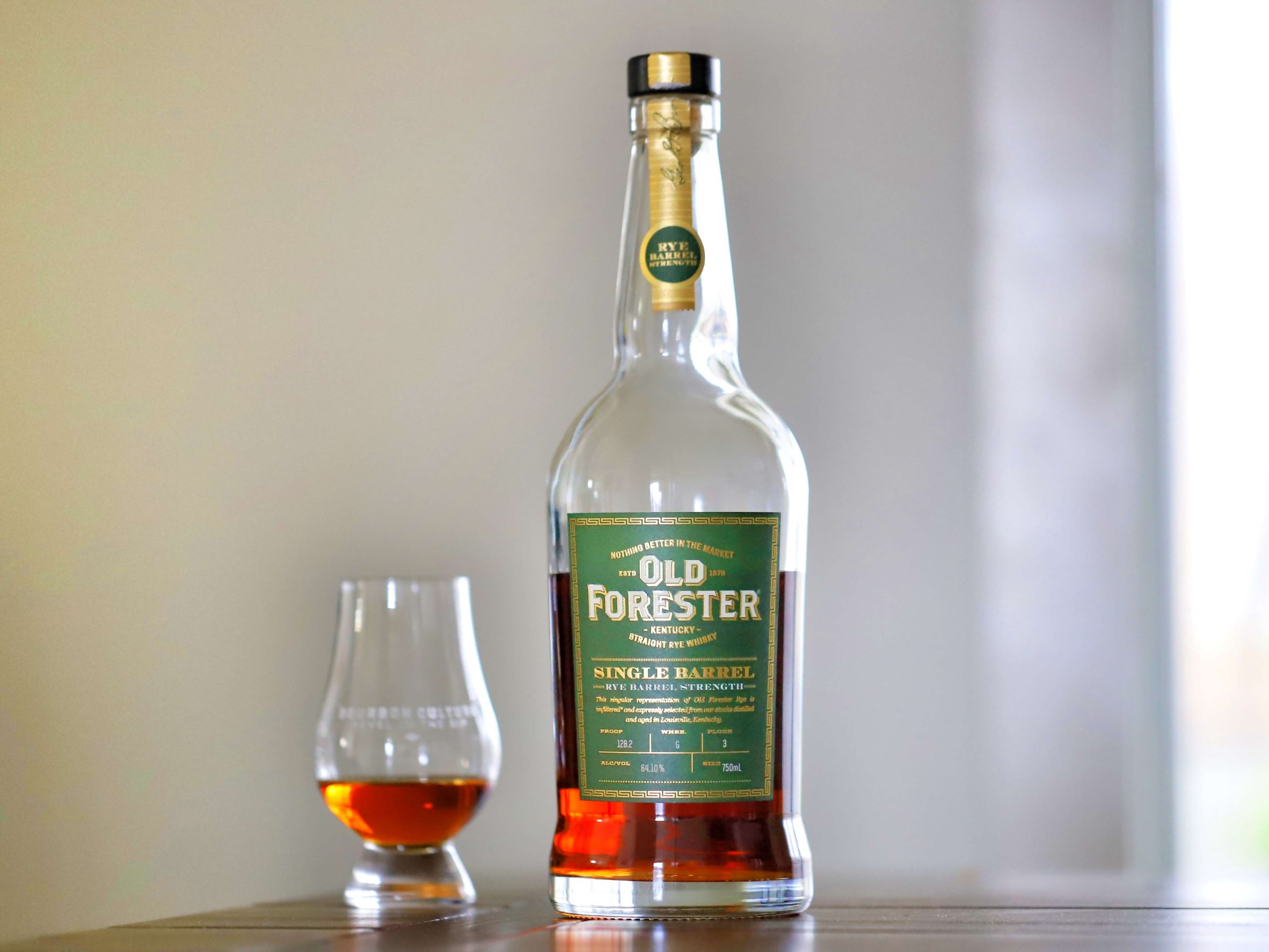 Old Forester Barrel Strength Single Barrel Rye Whiskey Review
