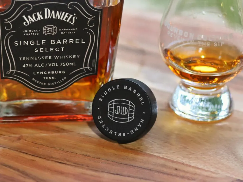 Jack Daniels Single Barrel Select with Cradle