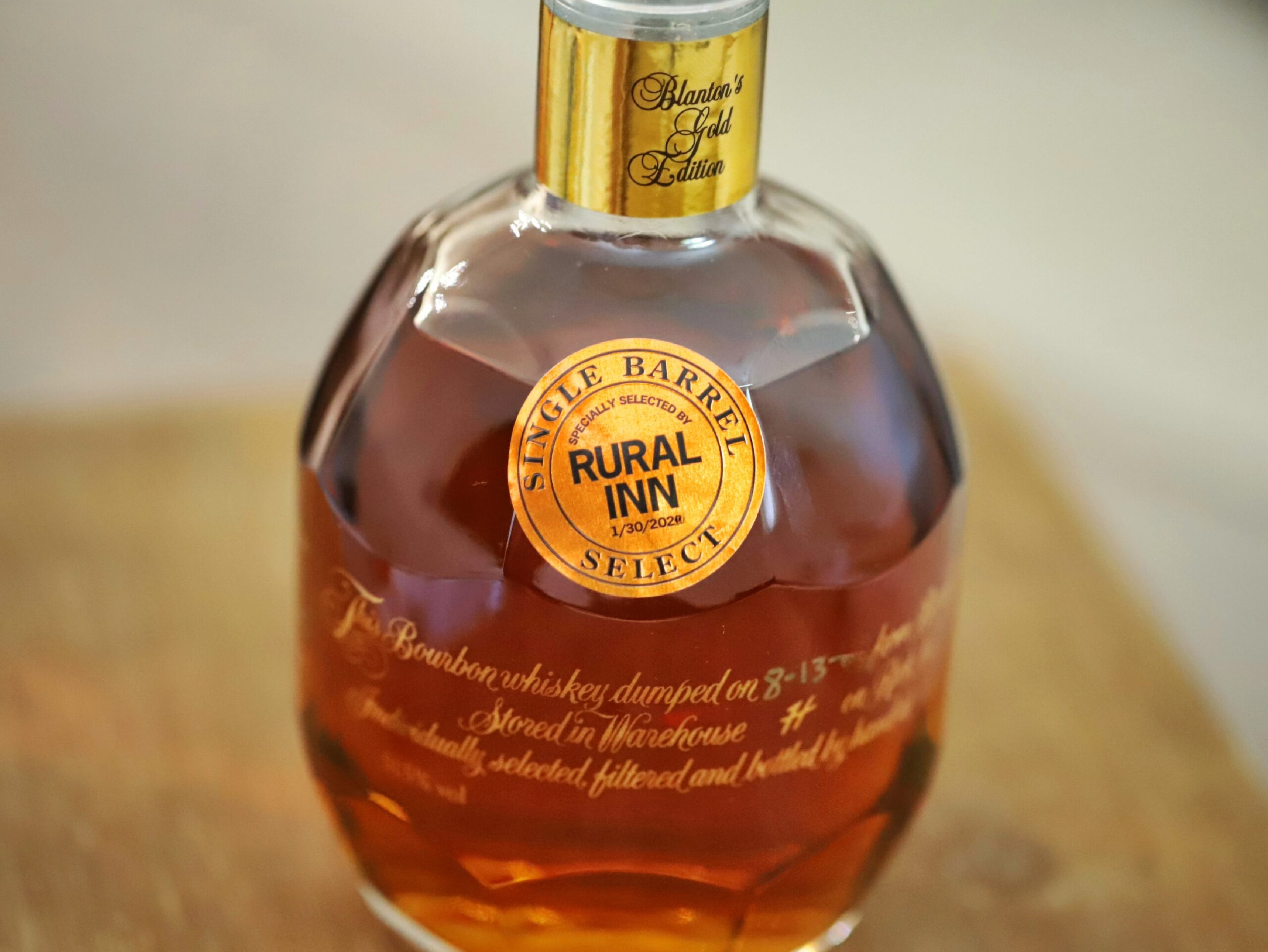 Blanton’s Gold Store Picks Are Coming