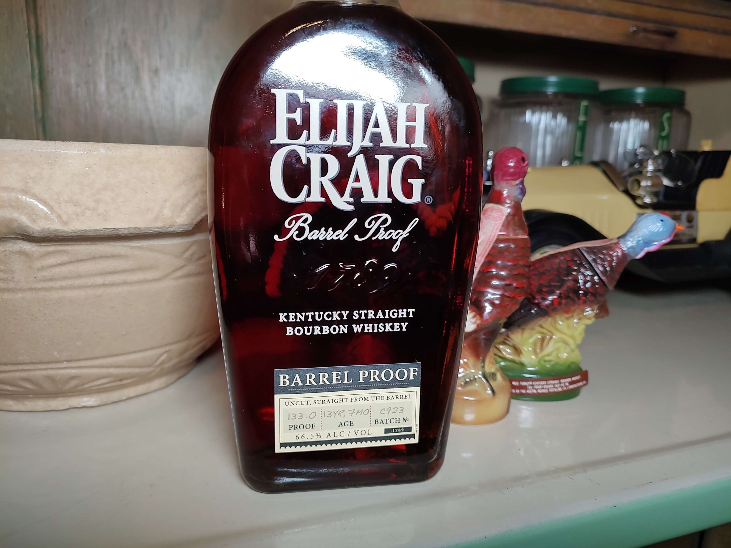 Elijah Craig Barrel Proof C923 finally revealed – and Wow!  Look at that proof!