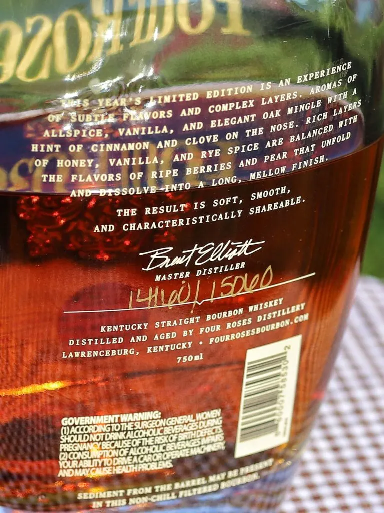 https://thebourbonculture.com/wp-content/uploads/2023/11/Four-Roses-Small-Batch-Limited-Edition-2023-Rear-767x1024.jpeg.webp