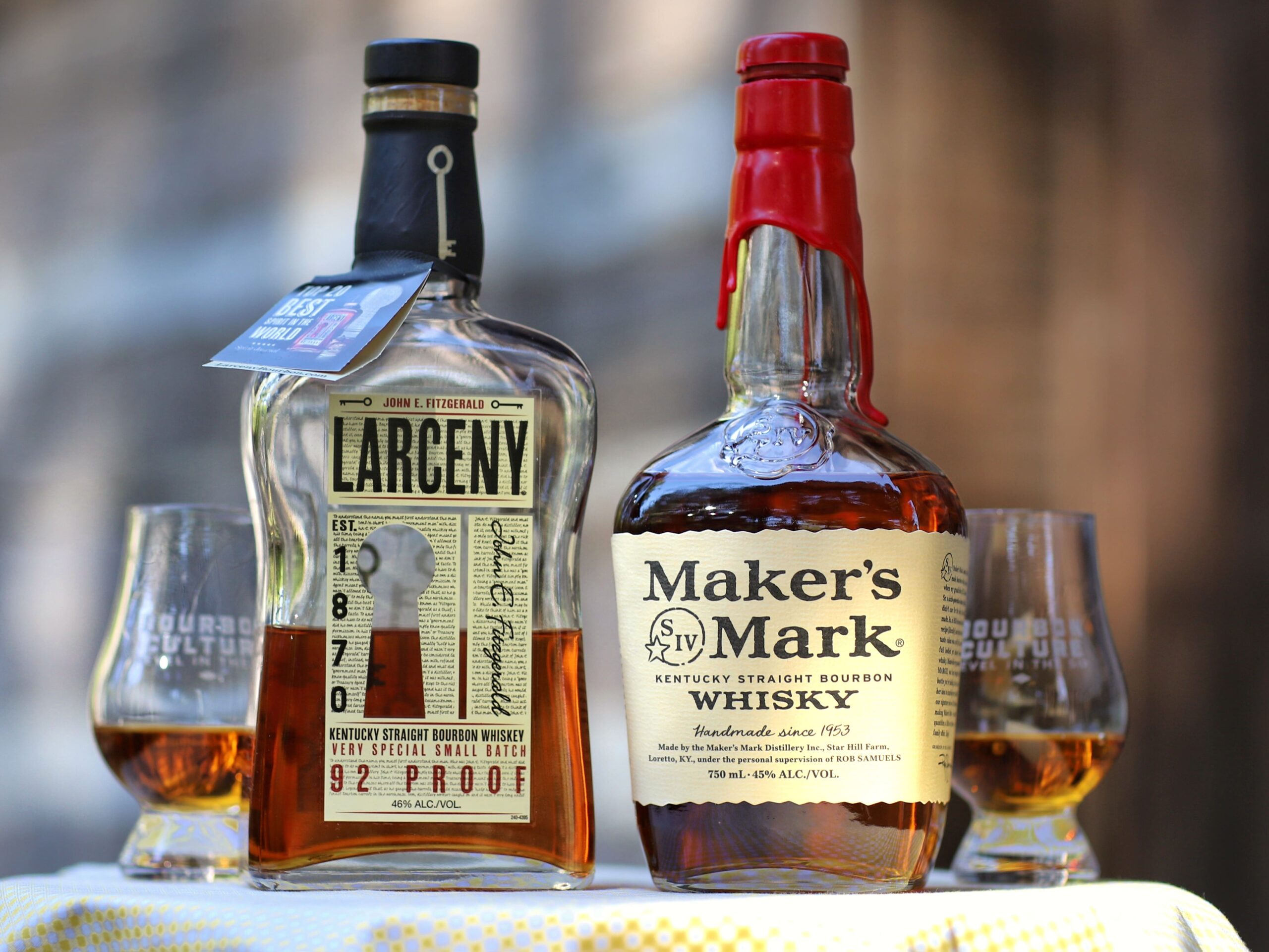 Maker’s Mark Bourbon vs. Larceny Bourbon Review