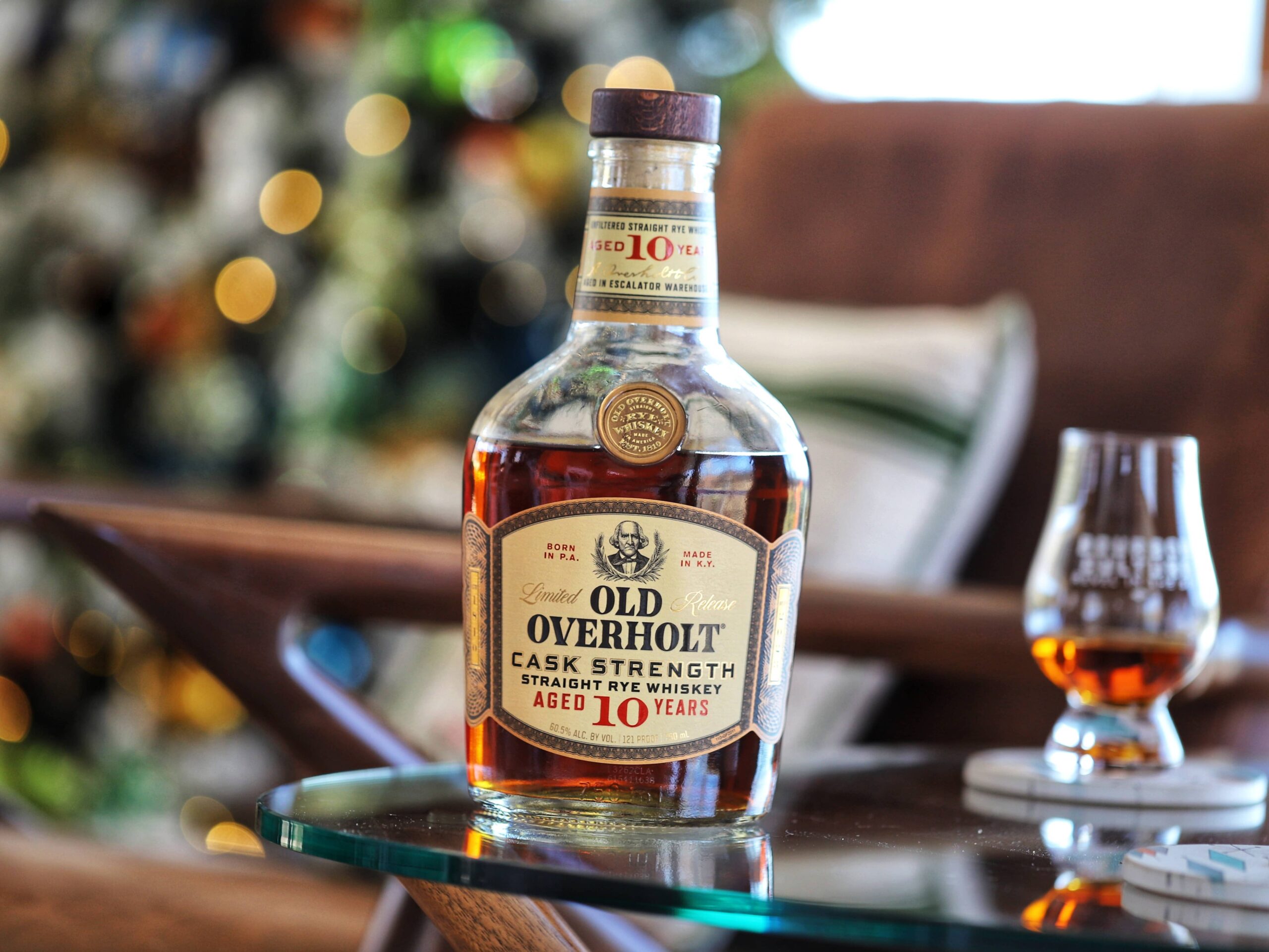 Old Overholt 10 Year Old Cask Strength Rye Whiskey Review