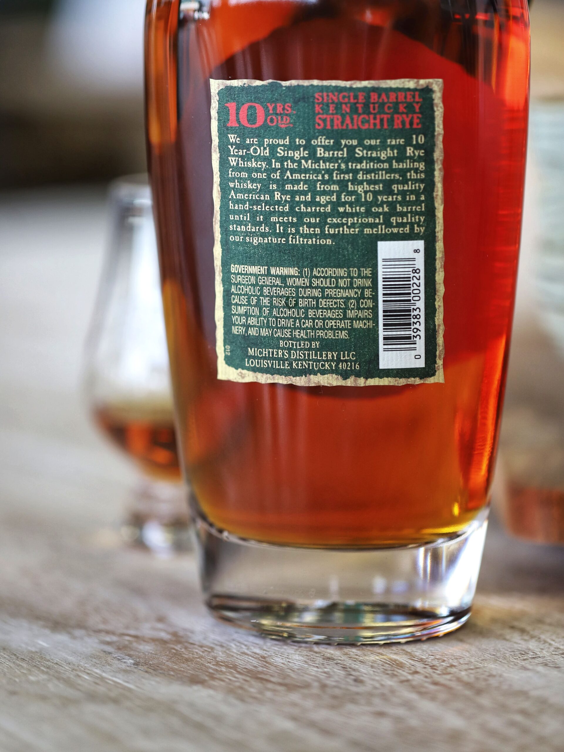 Michter's 10 Year Old Single Barrel Rye Whiskey (2023) Review