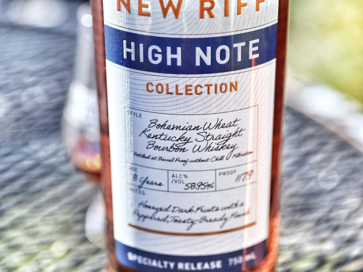 New Riff High Note Collection - Bohemian Wheat Bourbon Review - Bourbon ...