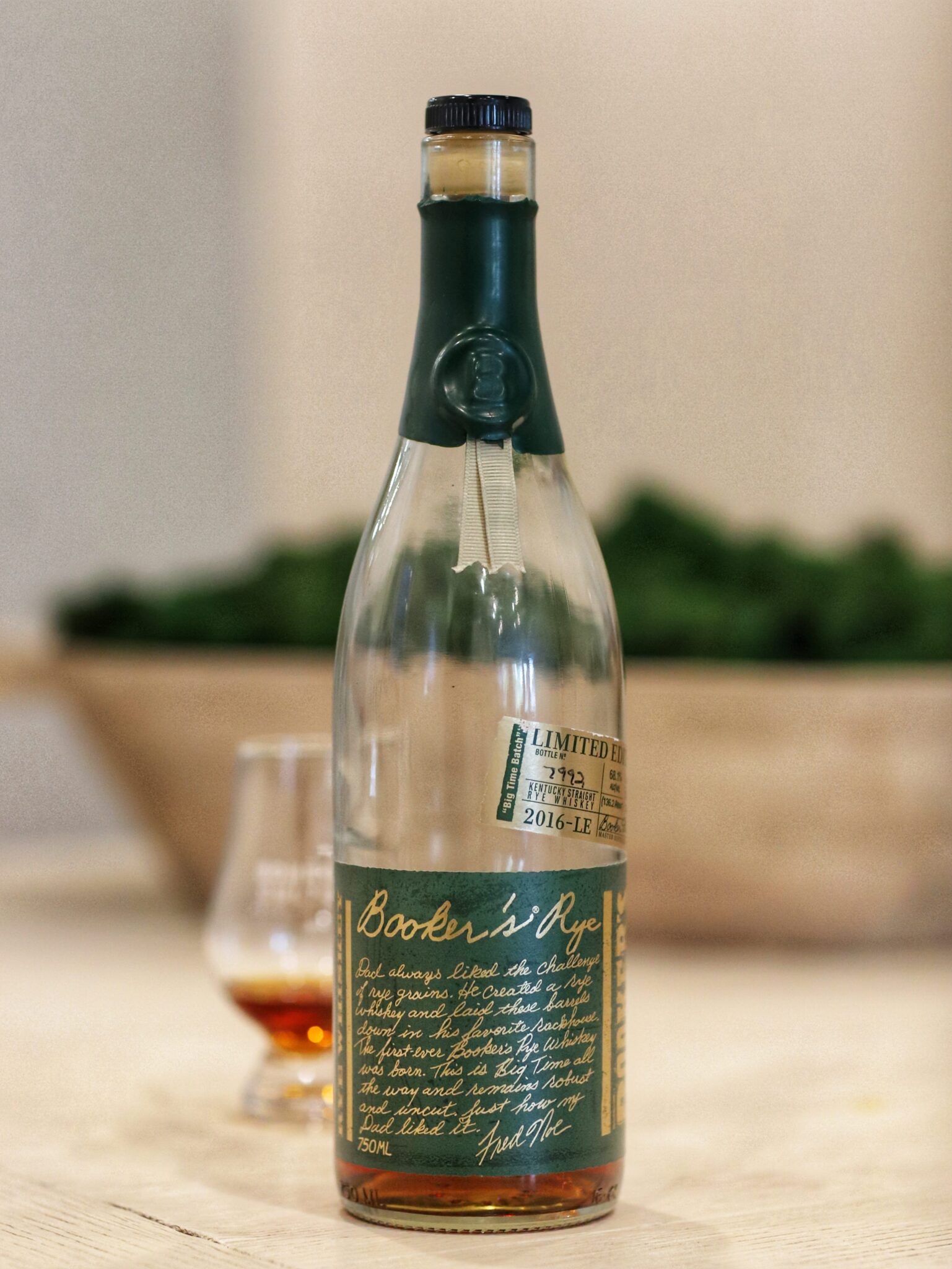 Booker's Rye Whiskey Review - Bourbon Culture