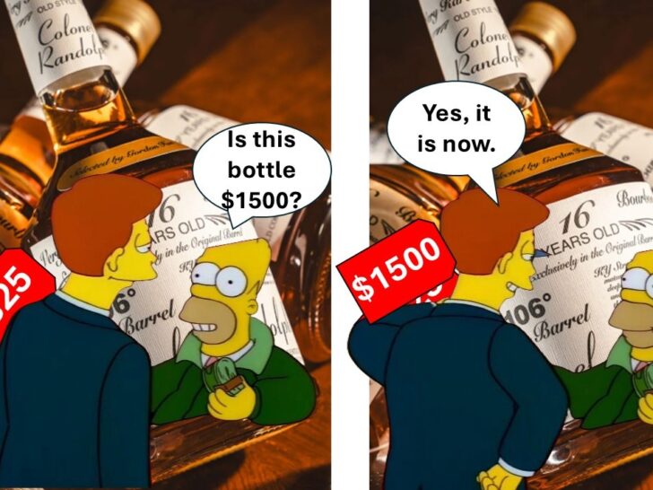 Old Commonwealth Distillery opened 6 months ago.  Its reputation is already being ruined on the secondary market.