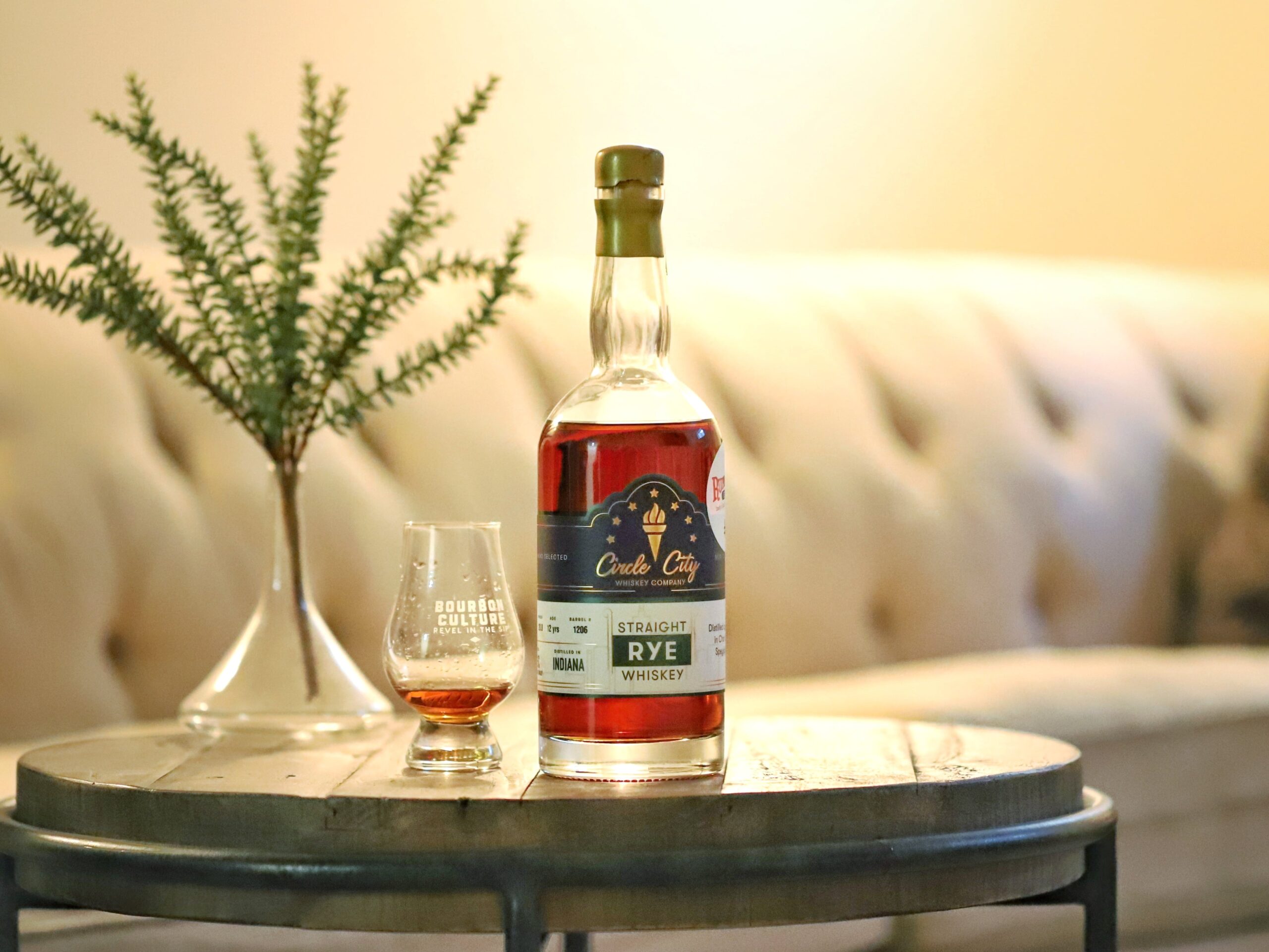 Circle City Whiskey Company 12 Year Old Single Barrel Indiana Rye