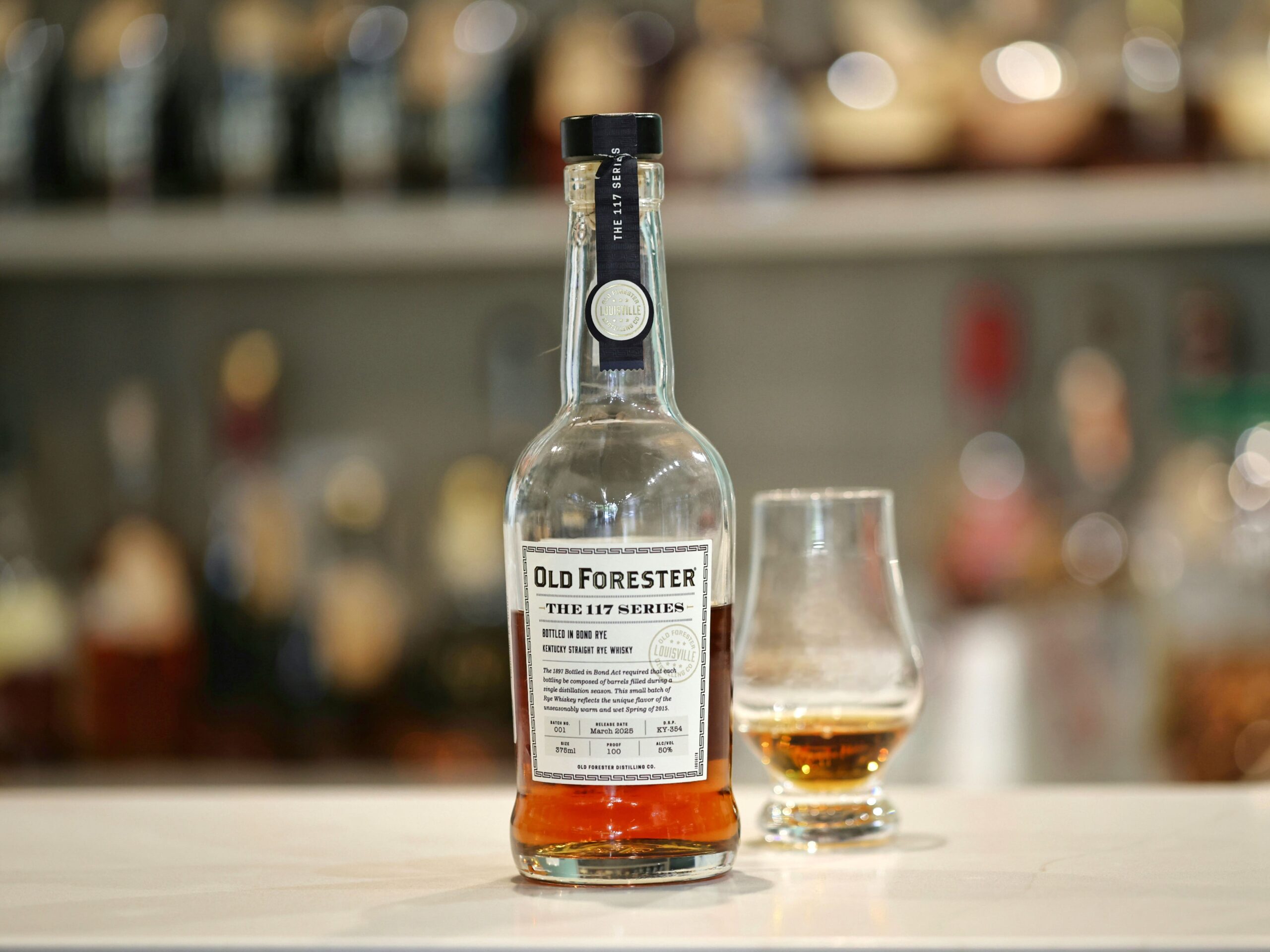 Old Forester The 117 Series: Bottled in Bond Rye Whiskey Review