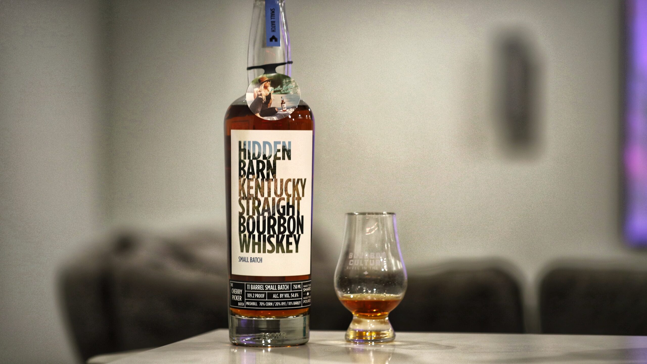 Hidden Barn Kentucky Straight Bourbon Small Batch “Cherry Picker