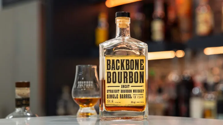 Backbone Bourbon Company Single Barrel Imperial Stout Finished Bourbon &ldquo;Selected by Taxman&rdquo; Review